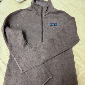 Patagonia Women’s s Zip-Up Sweater in Brown